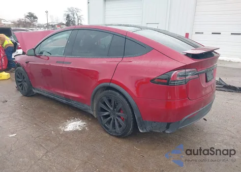 2024 Tesla Model X Plaid Tri Motor All-Wheel Drive from USA, damaged, VIN 7SAXCBE66RF456066